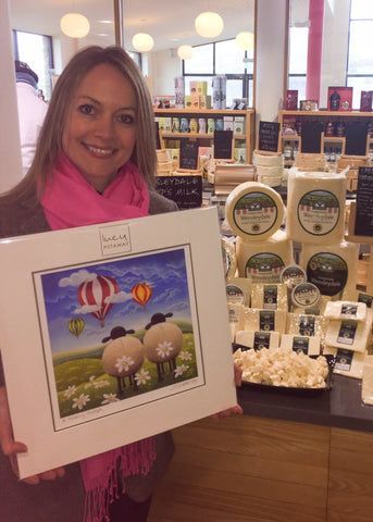 Lucy teams up with Wensleydale Creamery